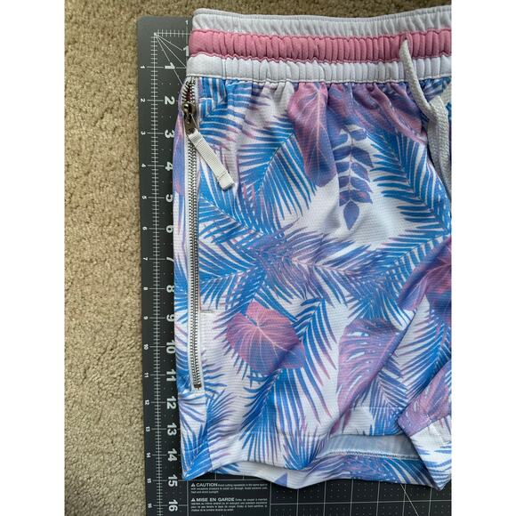 Nike Pastels Tropical Palm Tree Print Hoodie Size L & Shorts Size M Matching Set - Picture 7 of 9